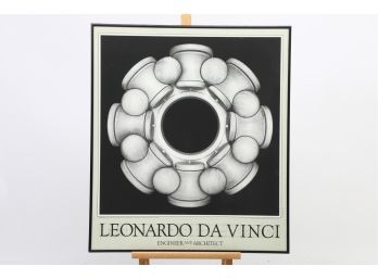 Framed Leonardo Davinci Poster Print