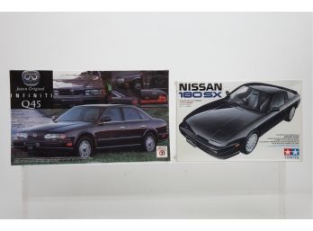Tamiya Nissan 180 SX & Japan Original Fujmi MRC Infinity Q45 Model Cars ~ New/Sealed