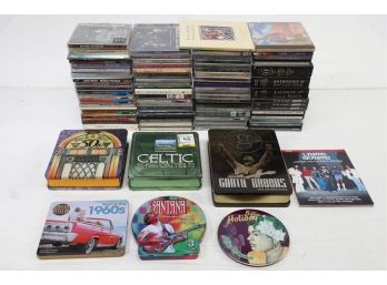 Large Lot Of Music CD And Boxed Sets - Including Deep Purple, Joe Walsh, Eric Clapton