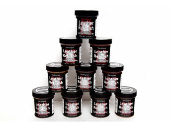 10 New 'the Original Leather Refinish Color Restorer' ~ 1 In Charcoal & 9 In #109 Camel