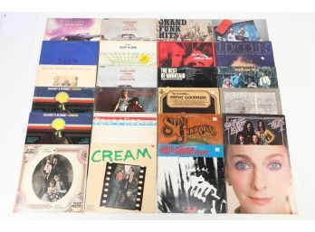 Lot Of 24 Lp Records - Including Deep Purple, Steve Goodman, Judy Collins, And Others
