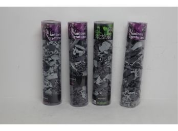 4 Tubes Of Fantasy Figures ~ Dual Colors
