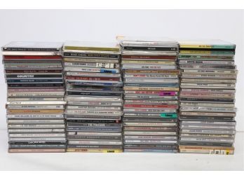 Large Lot Of Country Music CDs - Including Hank Williams Jr., Tim McGraw, Travis Tritt, And Others