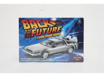 Polar Lights ~ Back To The Future Time Machine Model Car - New/Sealed