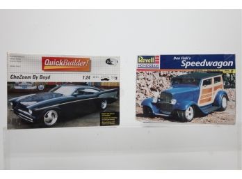 Revell Monogram Dan Fink's Speed-wagon & Testors CheZoom By Boyd Model Cars ~ New/Sealed