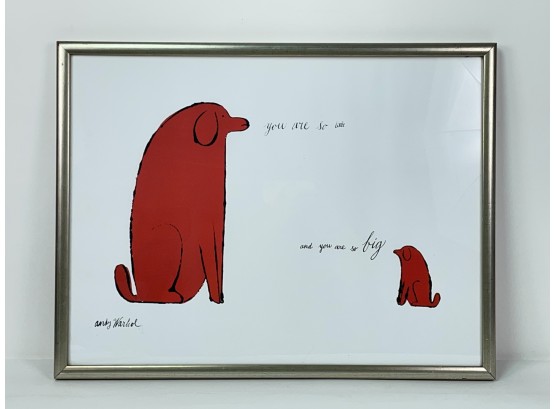 Andy Warhol Print Dogs