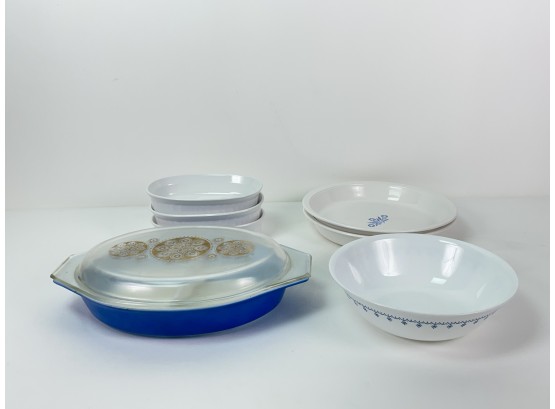 Pyrex And Corning Ware 7 Pieces