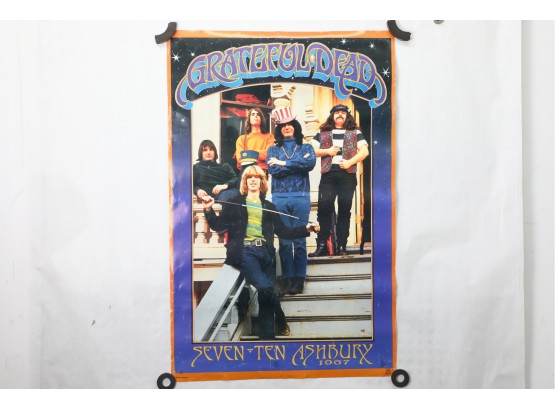Grateful Dead Seven Ten Ashbury 2000 Poster