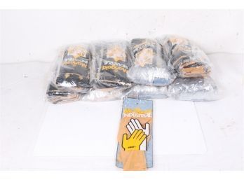 8 Dozen Pairs Of Ansell Marigold 12' Latex Gloves Size Small