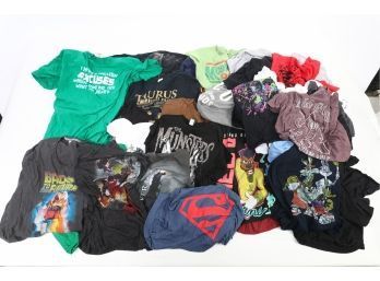 36pc Lot New And Used Graphic Tees