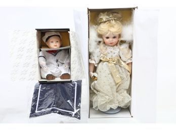 2pc Collectible Doll Lot Yolanda Baby And Cheryl DeRose