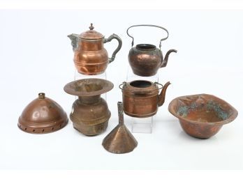 Copper And Brass Lot