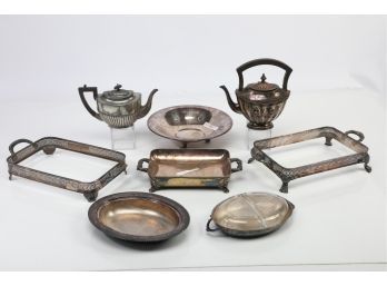 Lot Of Assorted Serviceware & Silver-plate