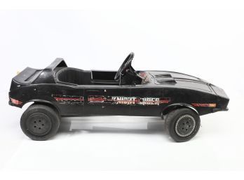 Vintage Plastic Coleco Knight Rider Pedal Car