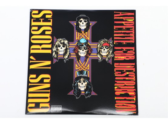 Guns And Roses 1987 Appetite For Destruction Record