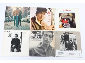6pc Assorted Bob Dylan Record Lot