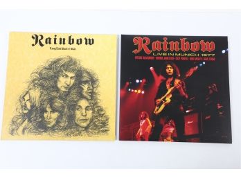 Pair Of Color Disc Rainbow Records