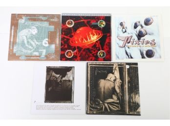 5pc Pixies Assorted Vinyl Record Lot