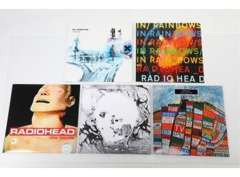 5pc Radiohead Record Lot