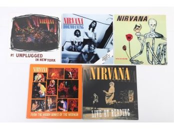 5pc Nirvana Records Lot