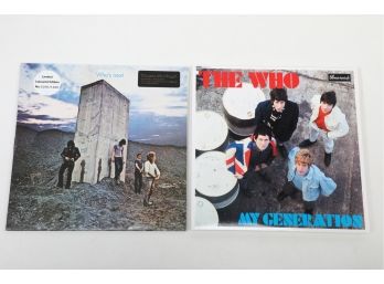 Pair Of The Who Albums W/ Limited Color Edition