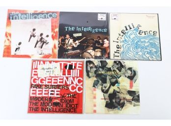 5pc The Intelligence Vinyl Record Lot