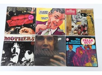 6pc Assorted Mothers Of Invention Record Lot