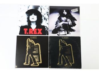 4pc TRex Vinyl Records Lot