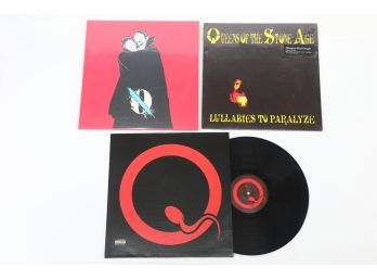Queens Of The Stone Age 3pc Record Lot