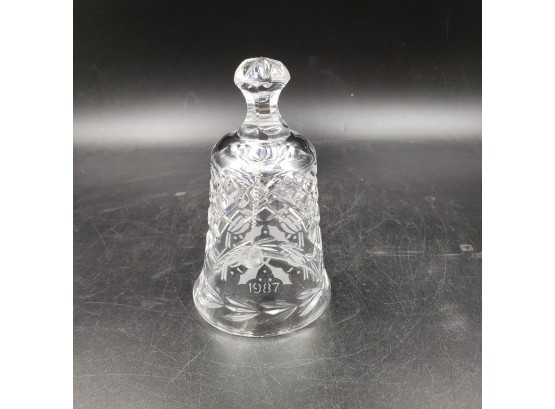 Waterford Crystal Bell - Clear Glass, 5 Inches In Height, No Chips Or Cracks