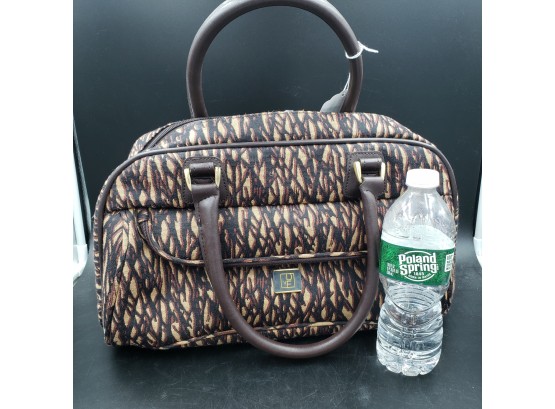 Beautiful Unused Vintage Diane Von Furstenberg Carryon Bag With Extra Shoulder Strap, Lock
