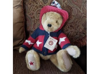 15' Boyds Bear - D.C. Washington Jointed Bear With Knitted Sweater - With Tag