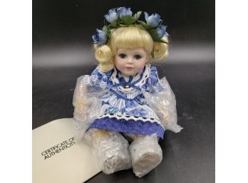 Marie Osmond 7' Porcelain Tiny Tot Baby Alexis Doll