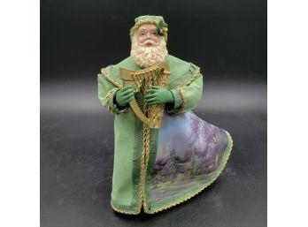 Vintage 8.5' Thomas Kinkade Old World Santa Figurine