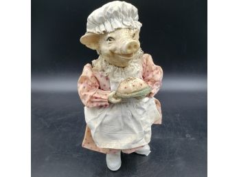 Folkraft Possible Dreams - Lady Baker Pig, 8 Inches High