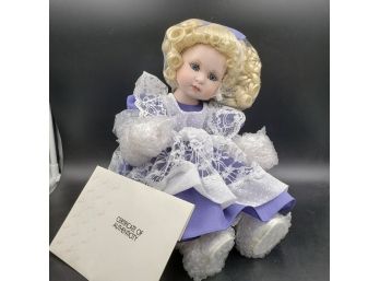 New In Box Marie Osmond Quite A Pair Doll And Boyds Bear Set