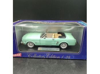 NEW IN BOX 1:24 1965 Ford Mustang Diecast Model By Terah - Club 24 Edition