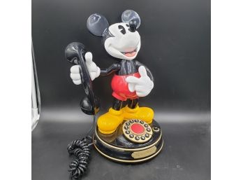 15' Mickey Mouse Animated Telephone - Works!