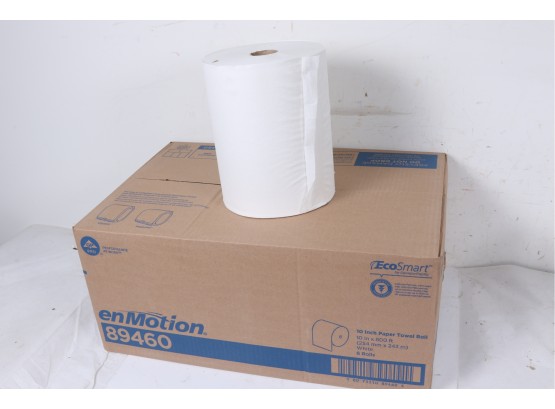 Georgia Pacific EnMotion 89460 Paper Towel Roll 10' X 800' White 1 Ply 6 Ct