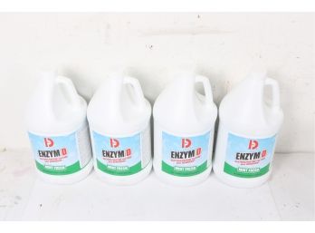 4 Gallons Of Big D Industries Enzym D Digester Deodorant, Mint, 1 Gal, Bottle, 4/Carton