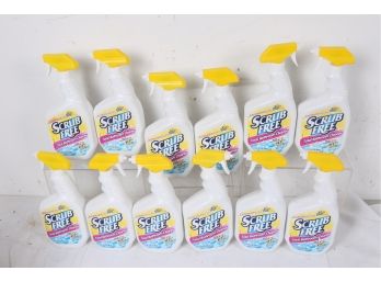 12 Bottles Of OxiClean Scrub Free Lemon Scented Bathroom Cleaner, 32 Oz