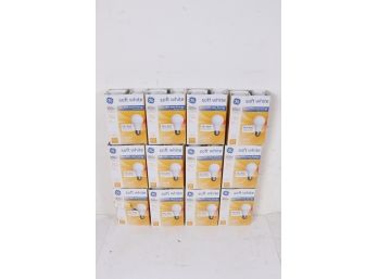 12 Packs Of GE Soft White 1350 Lumen 72 Watt For 100W Light Bulb Medium Base