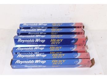 11 Packages Of Reynolds Wrap Heavy Duty Extra Wide Aluminum Foil 75sq Ft Per Roll