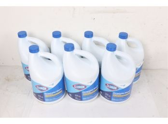 7 Bottles Of Clorox 30966EA 121 Oz. Regular Concentrated Germicidal Bleach New