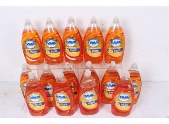 15 Bottles Of Dawn Ultra Antibacterial Dishwashing Liquid, Orange, 28-Oz