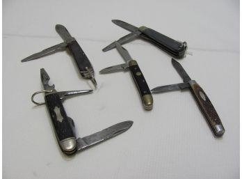 Vintage Knife Lot Of 5