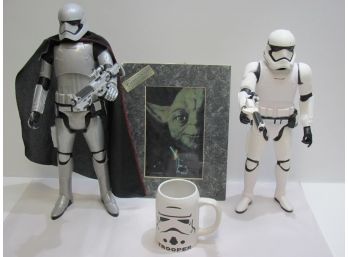 2015 Star Wars Troopers Lot & Yoda Chromart