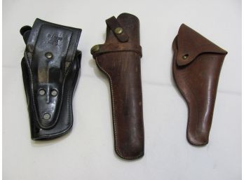Vintage Gun Holster Lot