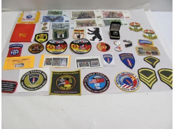 US Army Lot Patches & Ring