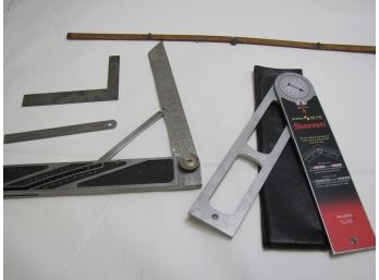 Lot Of Vintage Rulers/measure Tools